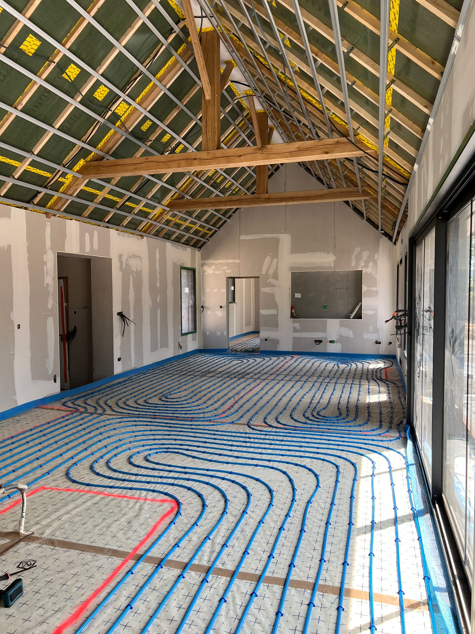 Coordination de chantier par BE Home sur une construction à Caen